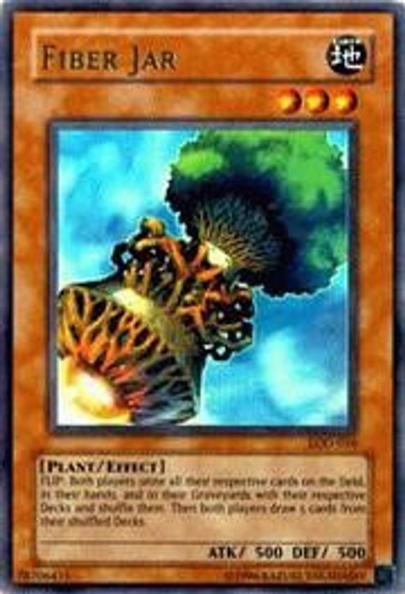 Fiber Jar LOD-056 YuGiOh Legacy Of Darkness (DMG) image 0