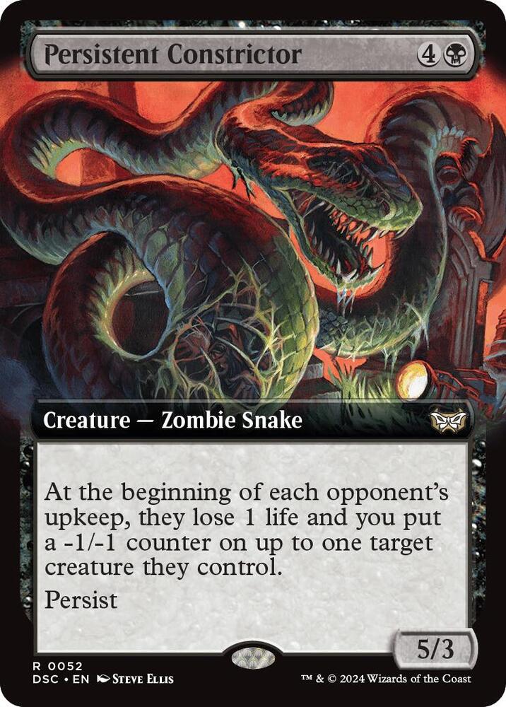 Persistent Constrictor [Extended Art] #52 Magic DSC image 0