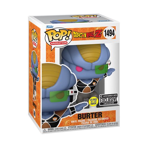 Dragonball Z Funko POP! Burter [GITD] #1494 image 0