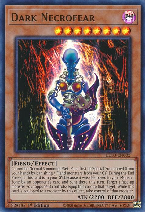Dark Necrofear LDS3-EN002 image 0