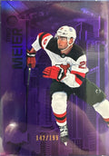 Timo Meier [Purple Spectrum FX] #62 2023 SkyBox Metal Universe /199