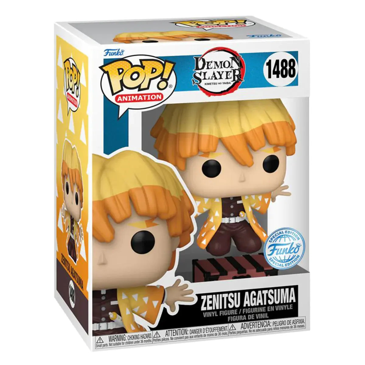 Demon Slayer Funko POP! Zenitsu Agatsuma #1488 image 0