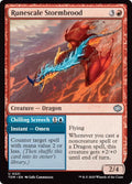 Runescale Stormbrood [Foil] #221 Magic Tarkir: Dragonstorm image 0