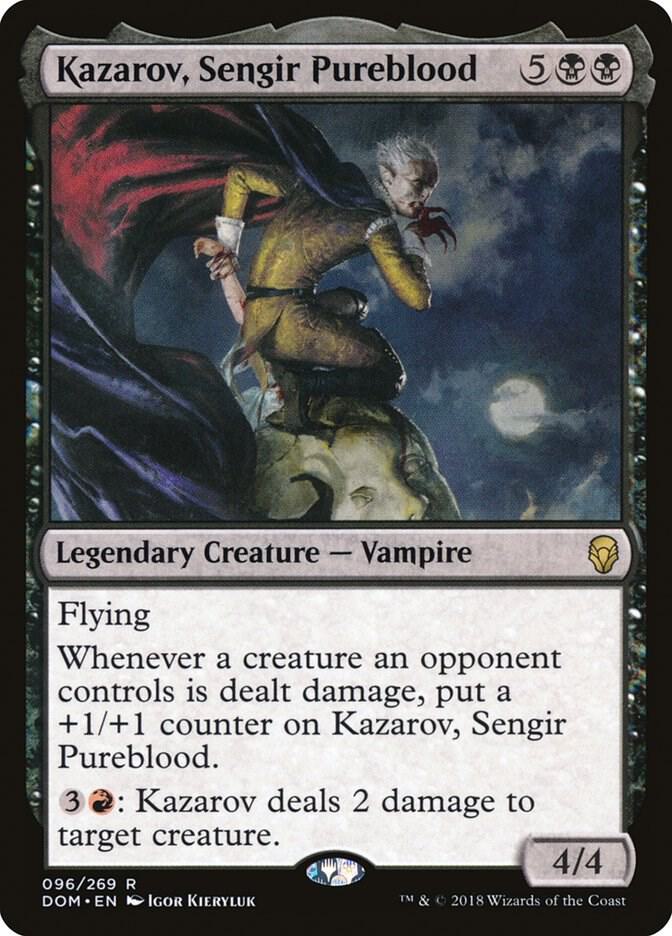 Kazarov, Sengir Pureblood #96 Magic Dominaria image 0