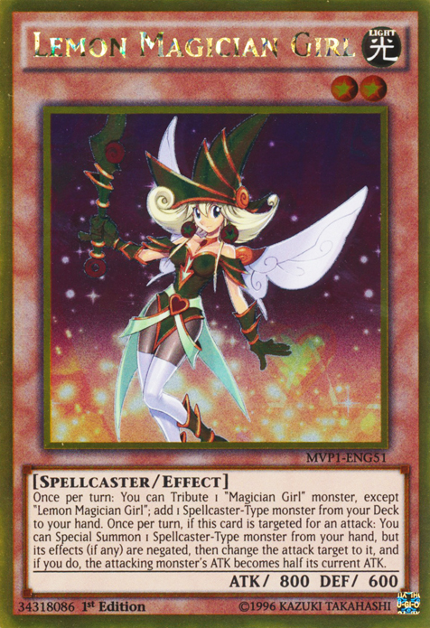 Lemon Magician Girl [1st Edition] MVP1-ENG51 image 0