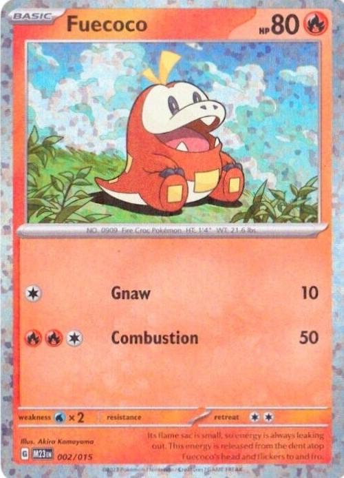 Fuecoco #2 Pokemon McDonalds 2023 image 0
