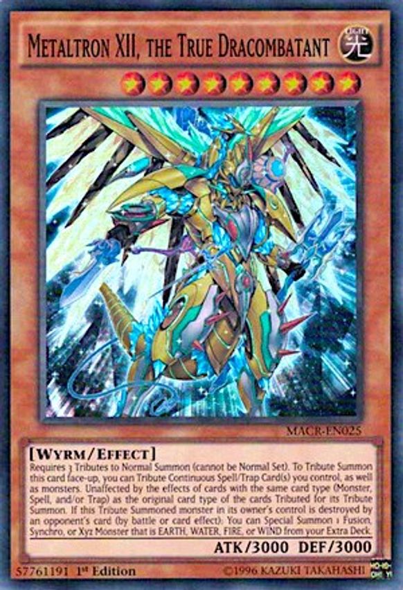 Metaltron XII, The True Dracombatant MACR-EN025 image 0