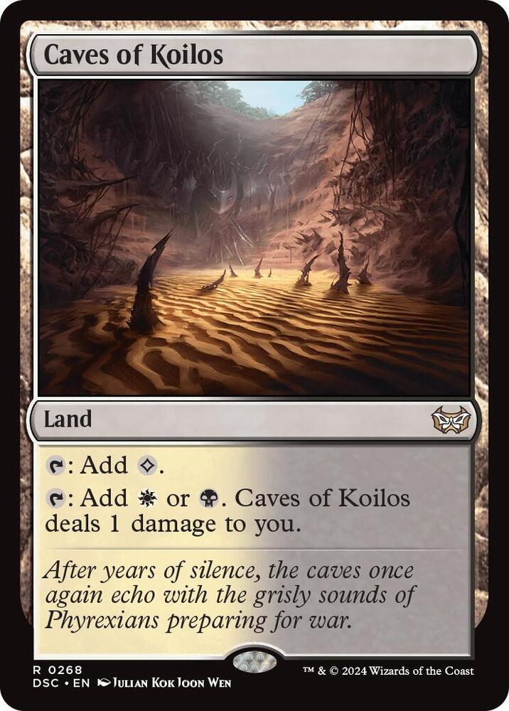Caves of Koilos #268 Magic Duskmourn: House of Horror Commander image 0
