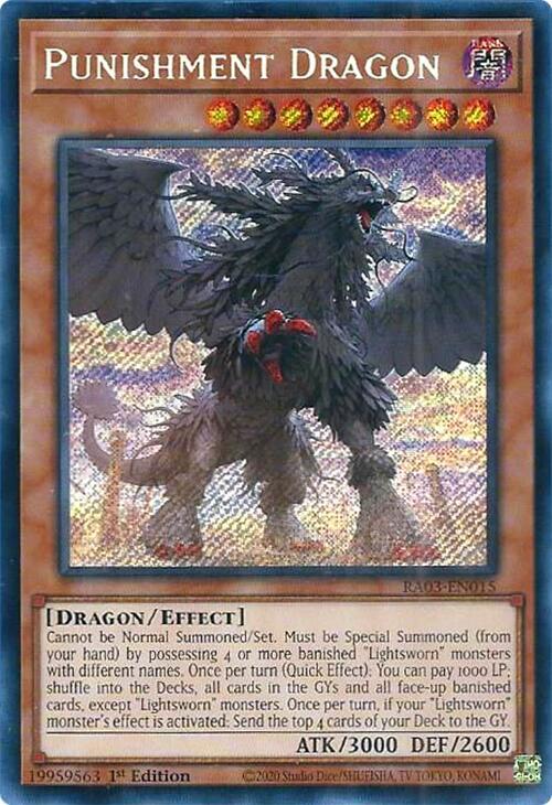 Punishment Dragon [Secret Rare] RA03-EN015 image 0
