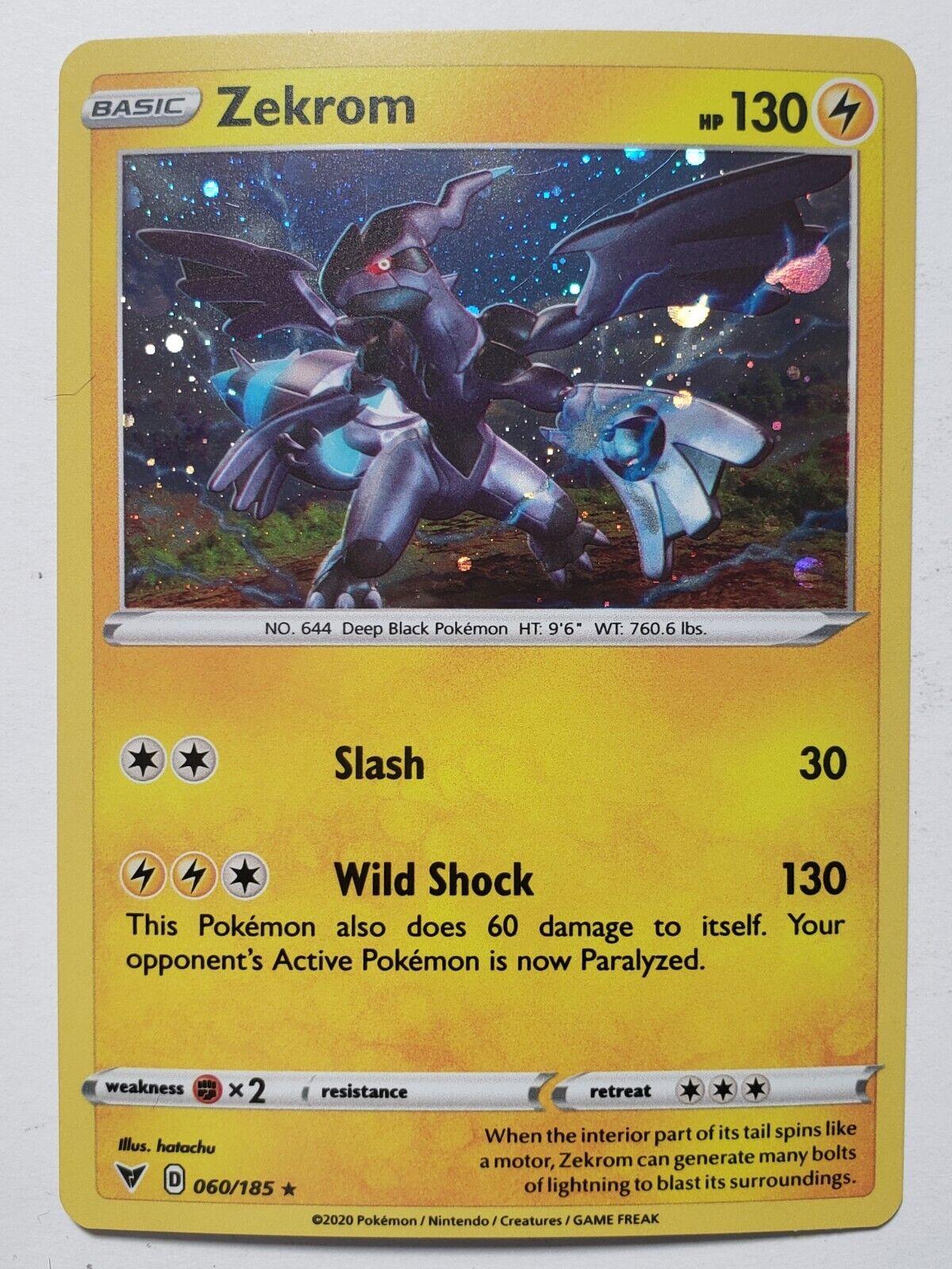 Zekrom [Cosmos Holo] #60 Pokemon Vivid Voltage image 0