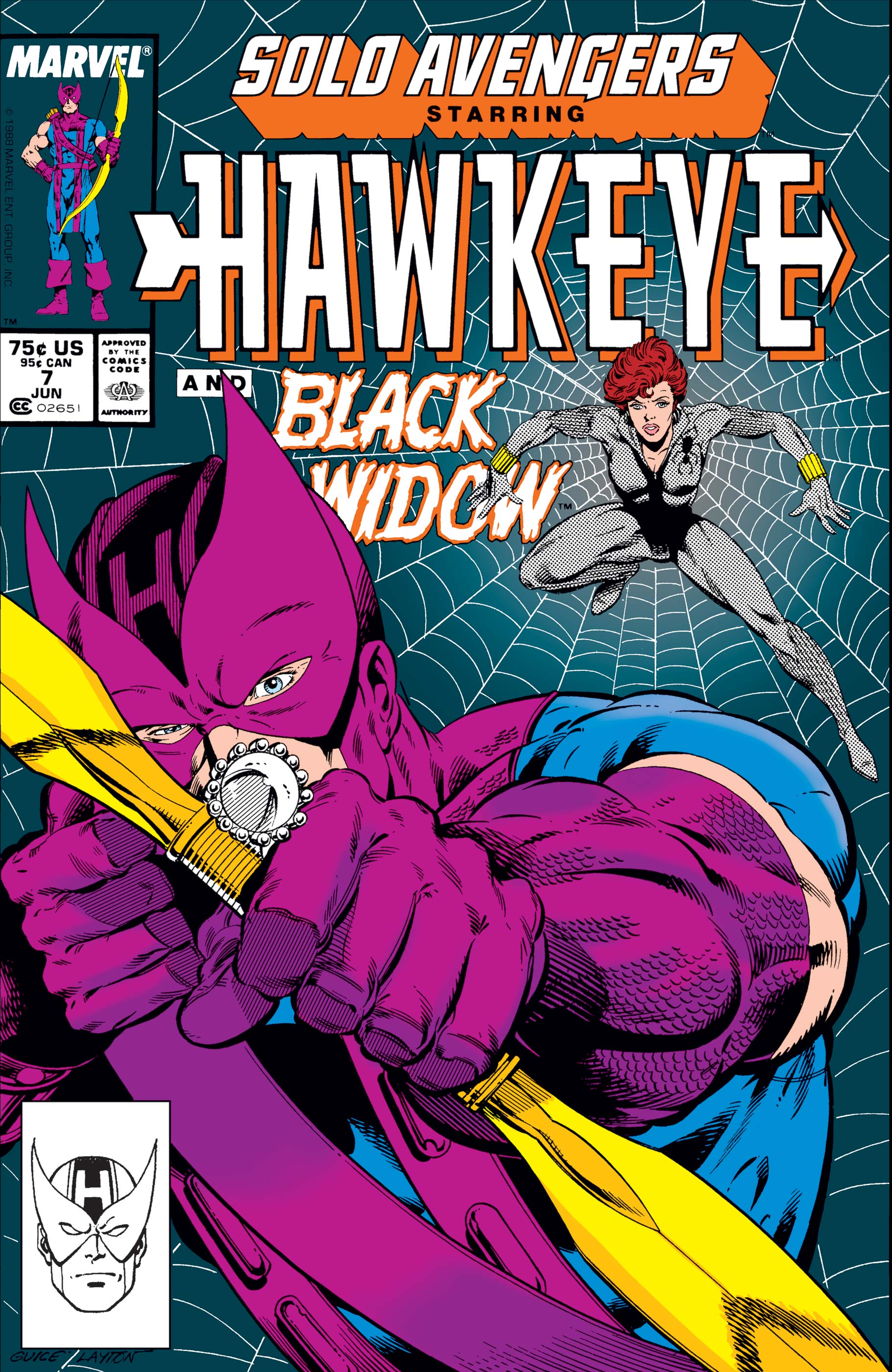 Solo Avengers Hawkeye Issue #7 image 0