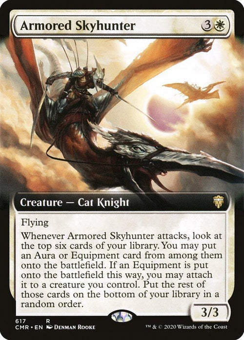 Armored Skyhunter [Extended Art] #617 Magic Commander Legends image 0