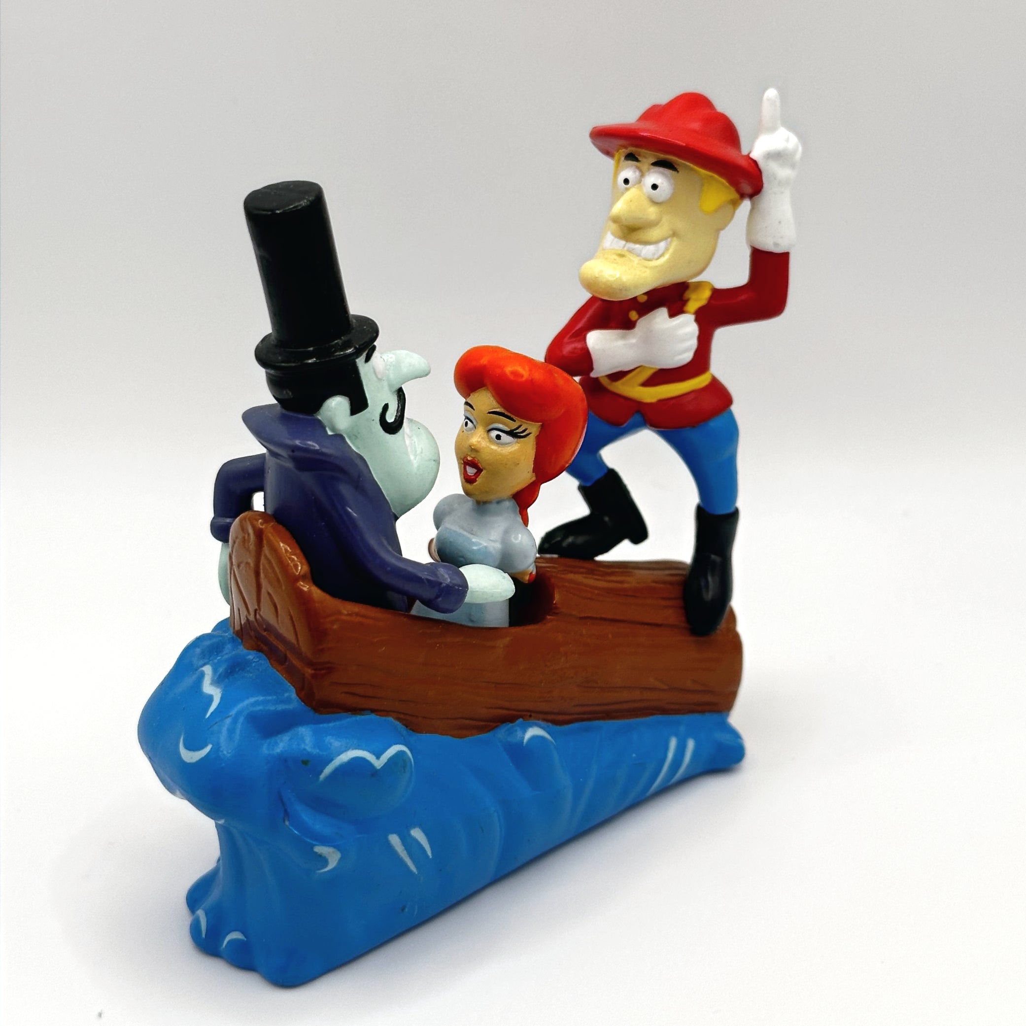 Dudley-Do-Right w/ Snidely & Nell 3" Figure (2000) image 0