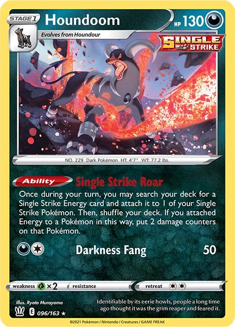 Houndoom [Holo] #96 Pokemon Battle Styles image 0