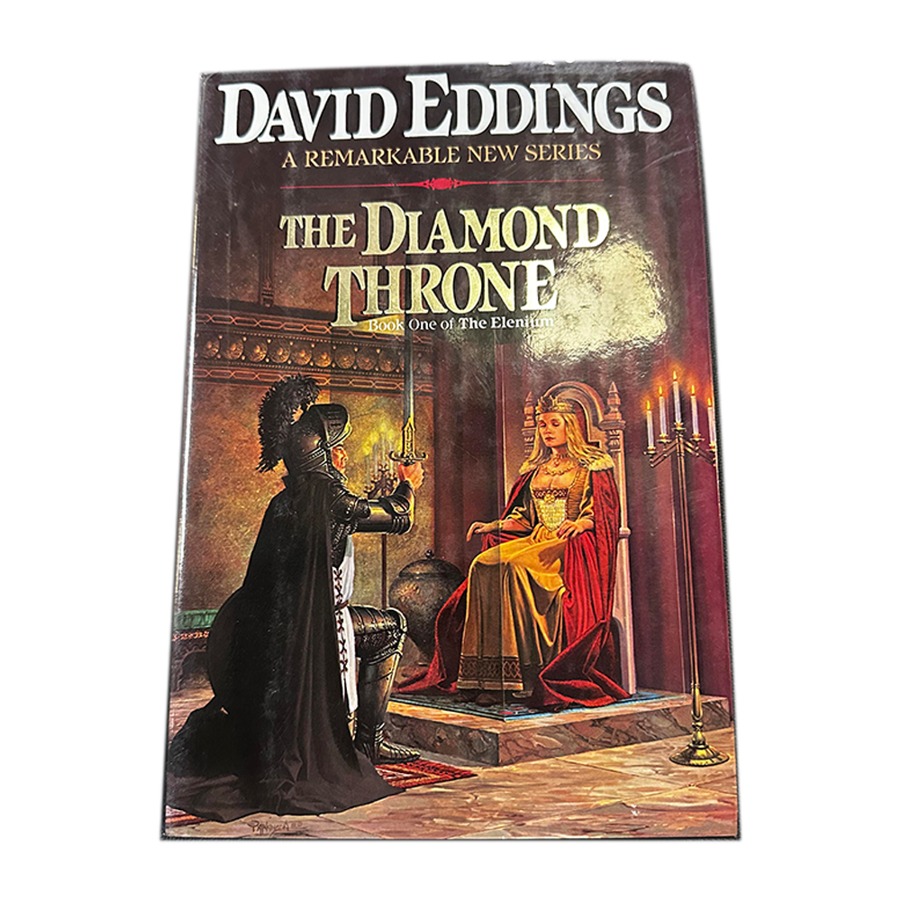 The Diamond Throne by David Eddings (1989) [Hardcover] image 0
