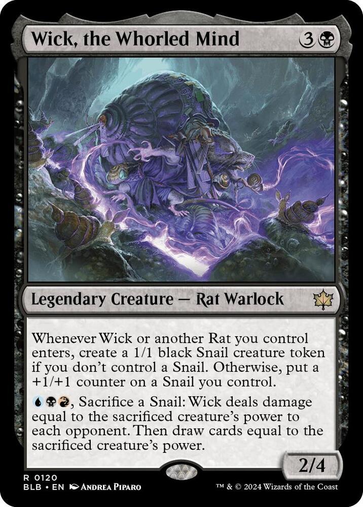 Wick, the Whorled Mind #120 Magic Bloomburrow image 0