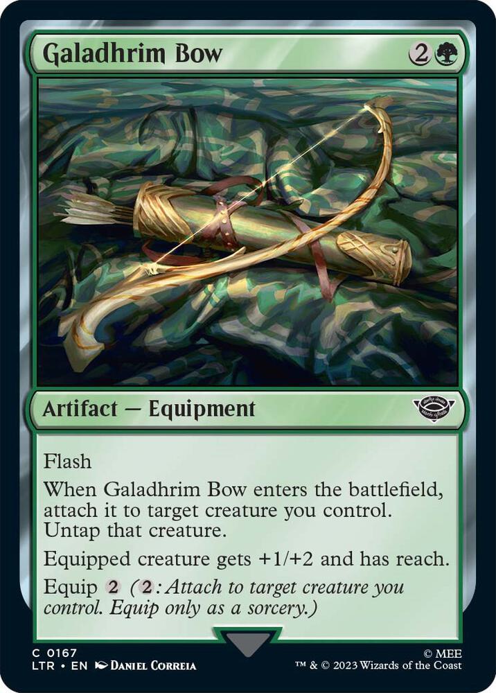 Galadhrim Bow [Foil] #167 Magic Lord of the Rings image 0