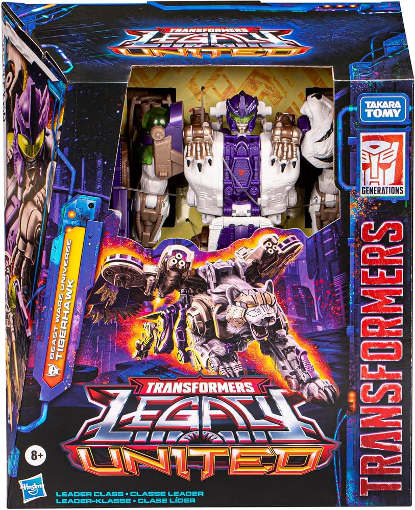 Transformers Legacy United Leader Class Beast Wars Universe - Tigerhawk