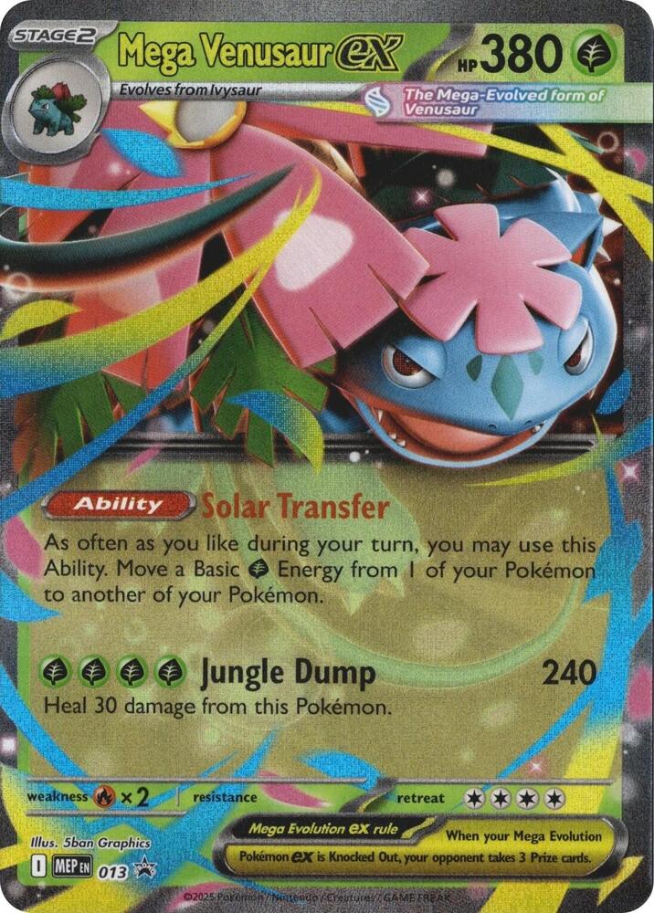 Mega Venusaur EX #13 Pokemon Promo image 0