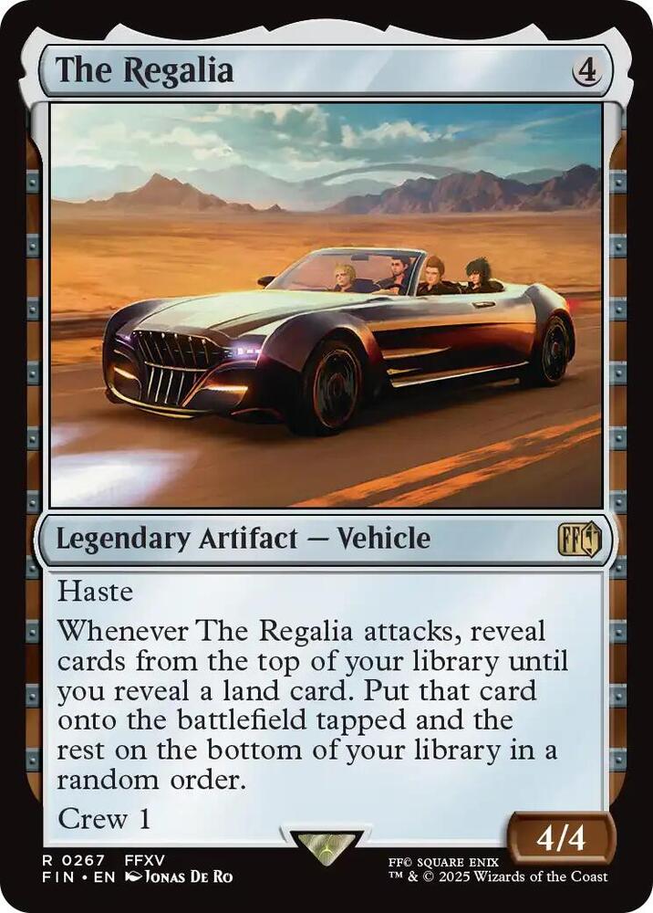 The Regalia #267 Magic Final Fantasy image 0