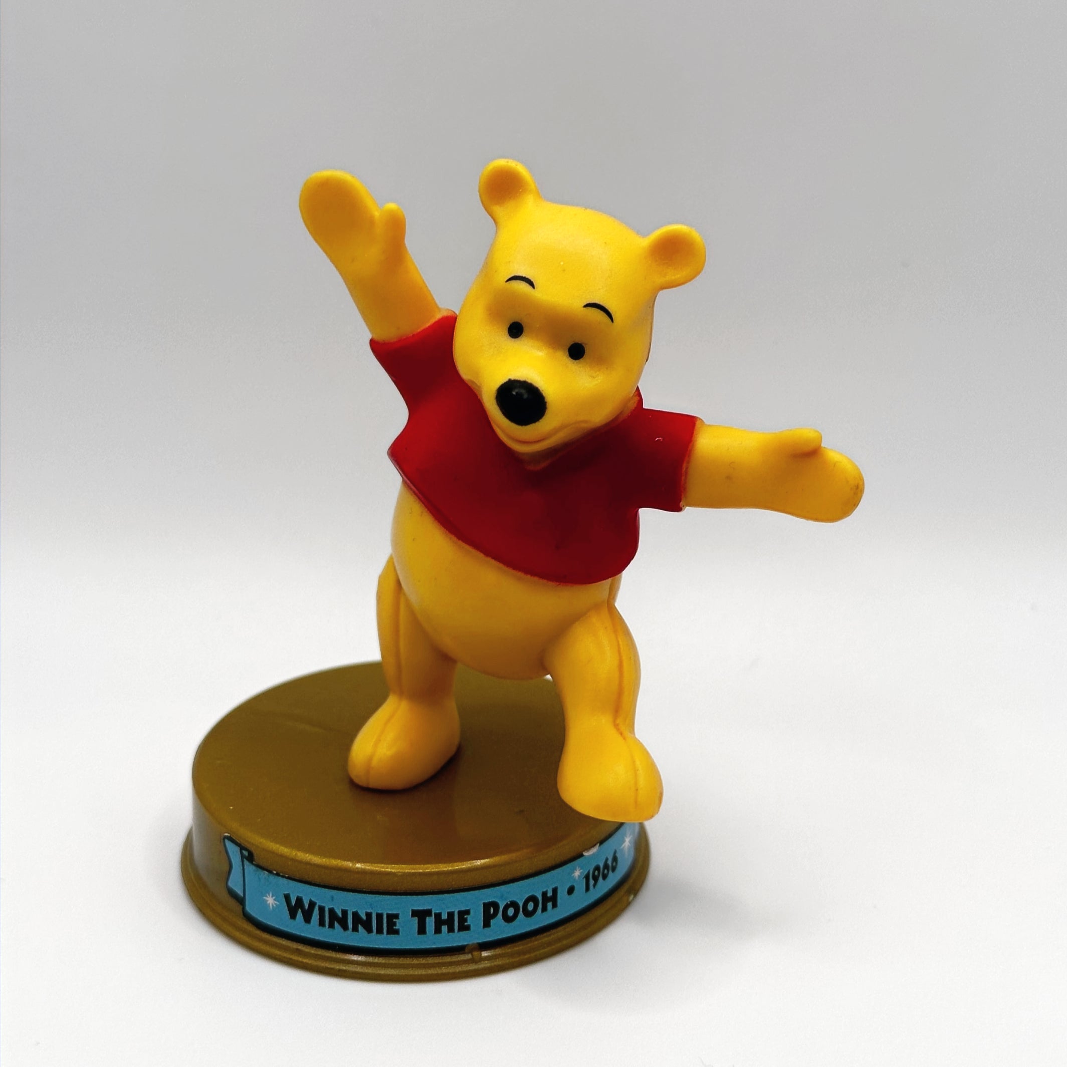 Disney 100th Anniversary McDonalds Winnie The Pooh Toy 3" (2002) image 0