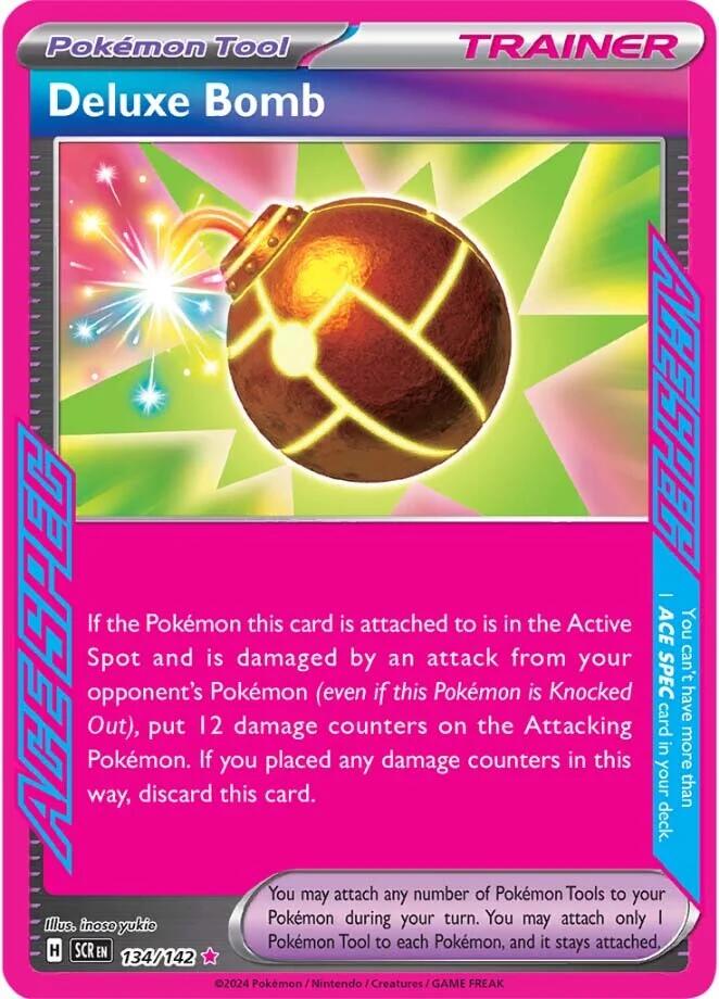 Deluxe Bomb #134 Pokemon Stellar Crown image 0