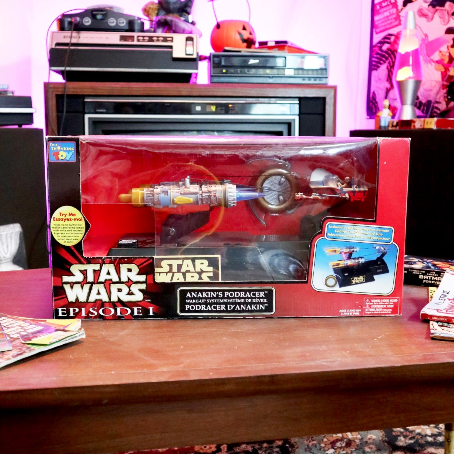 Star Wars Anakin’s Podracer Alarm Clock (1999) image 0