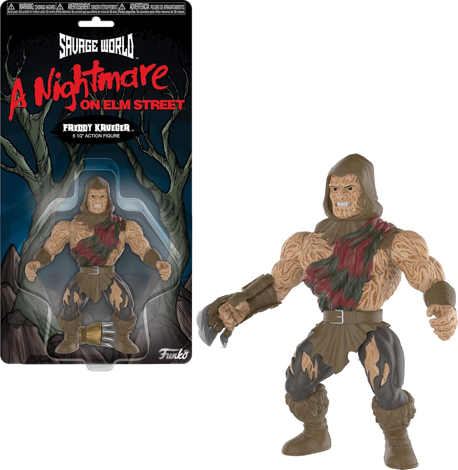 Funko Savage World: Nightmare on Elm Street-Freddy 5" Figure image 0