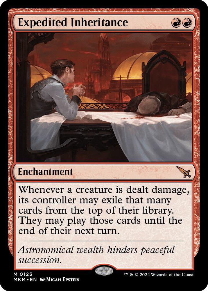 Expedited Inheritance #123 Magic Murders at Karlov Manor image 0