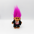 Troll Doll - Pink Hair In Tuxedo image 0