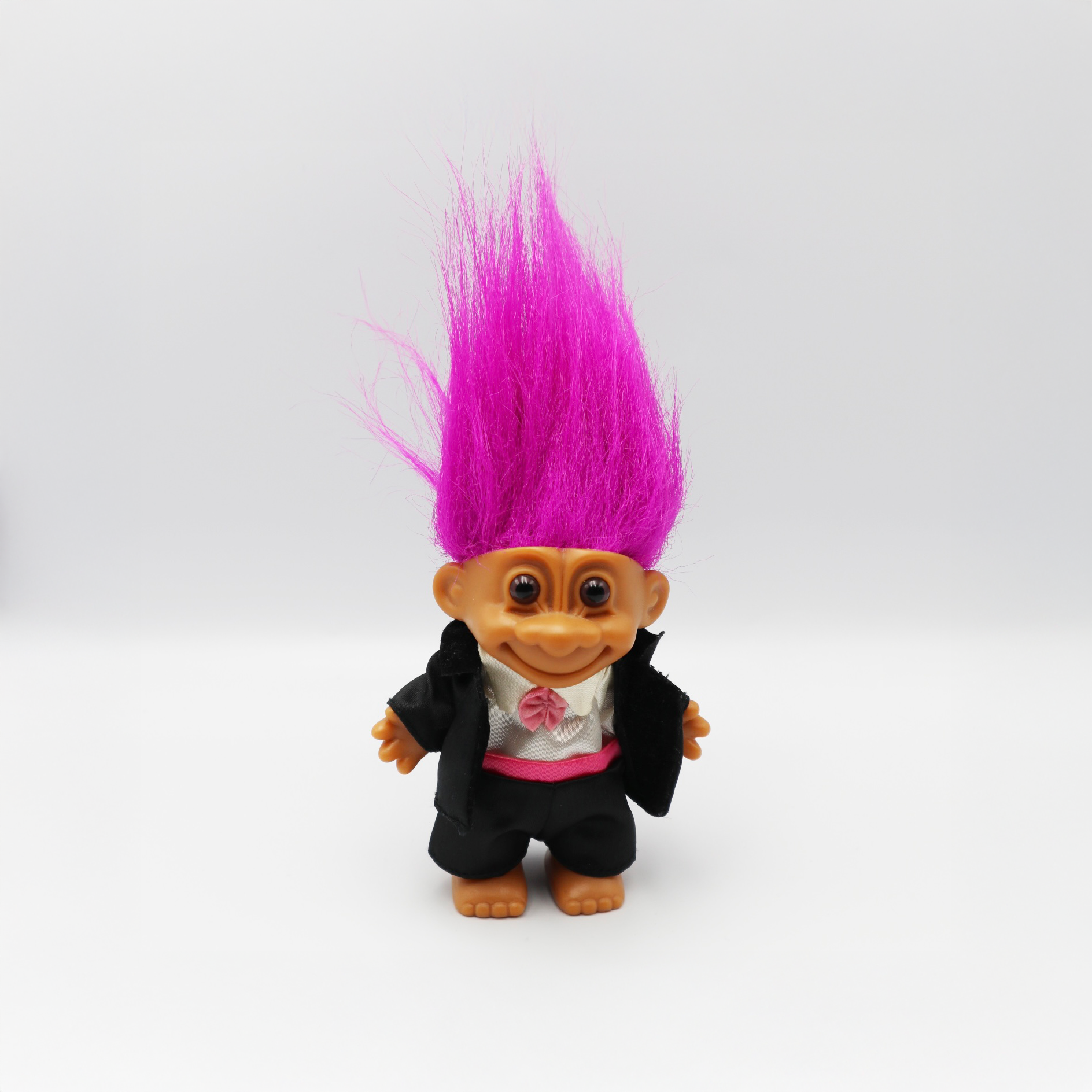 Troll Doll - Pink Hair In Tuxedo image 0