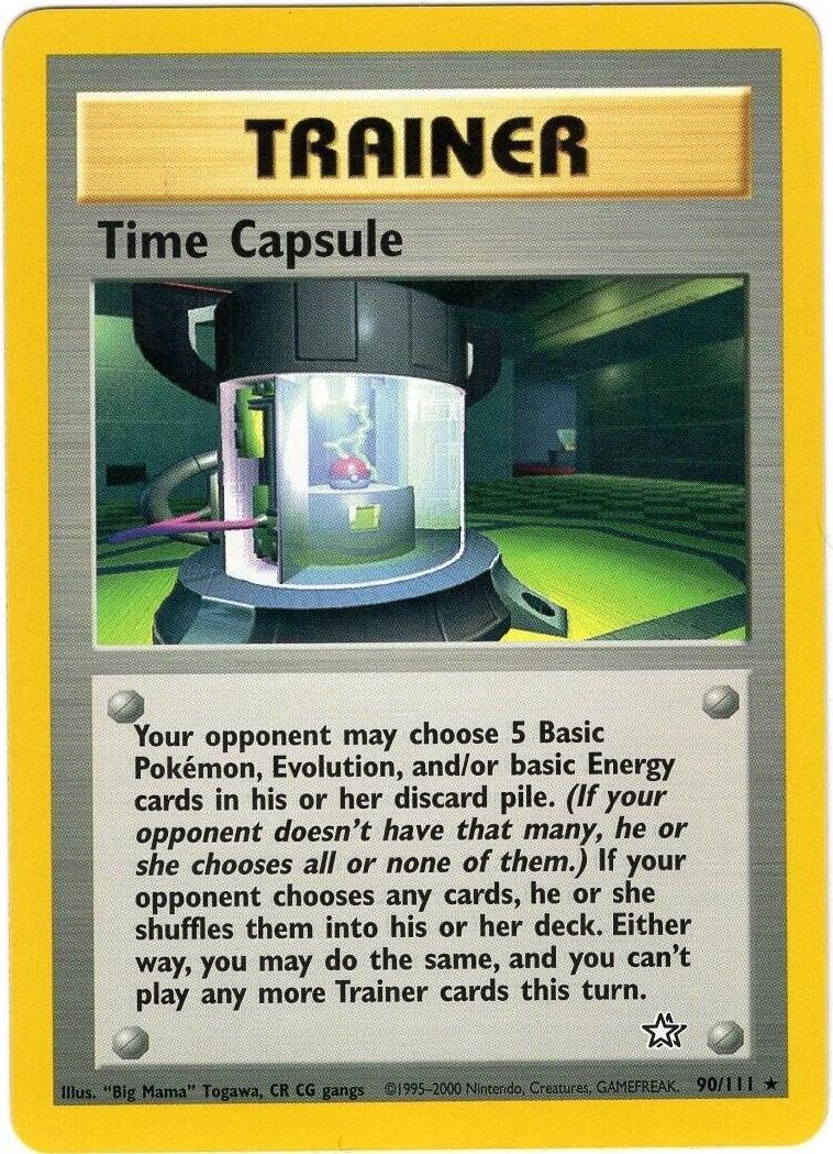 Time Capsule #90 Pokemon Neo Genesis Unlimited (MP) image 0