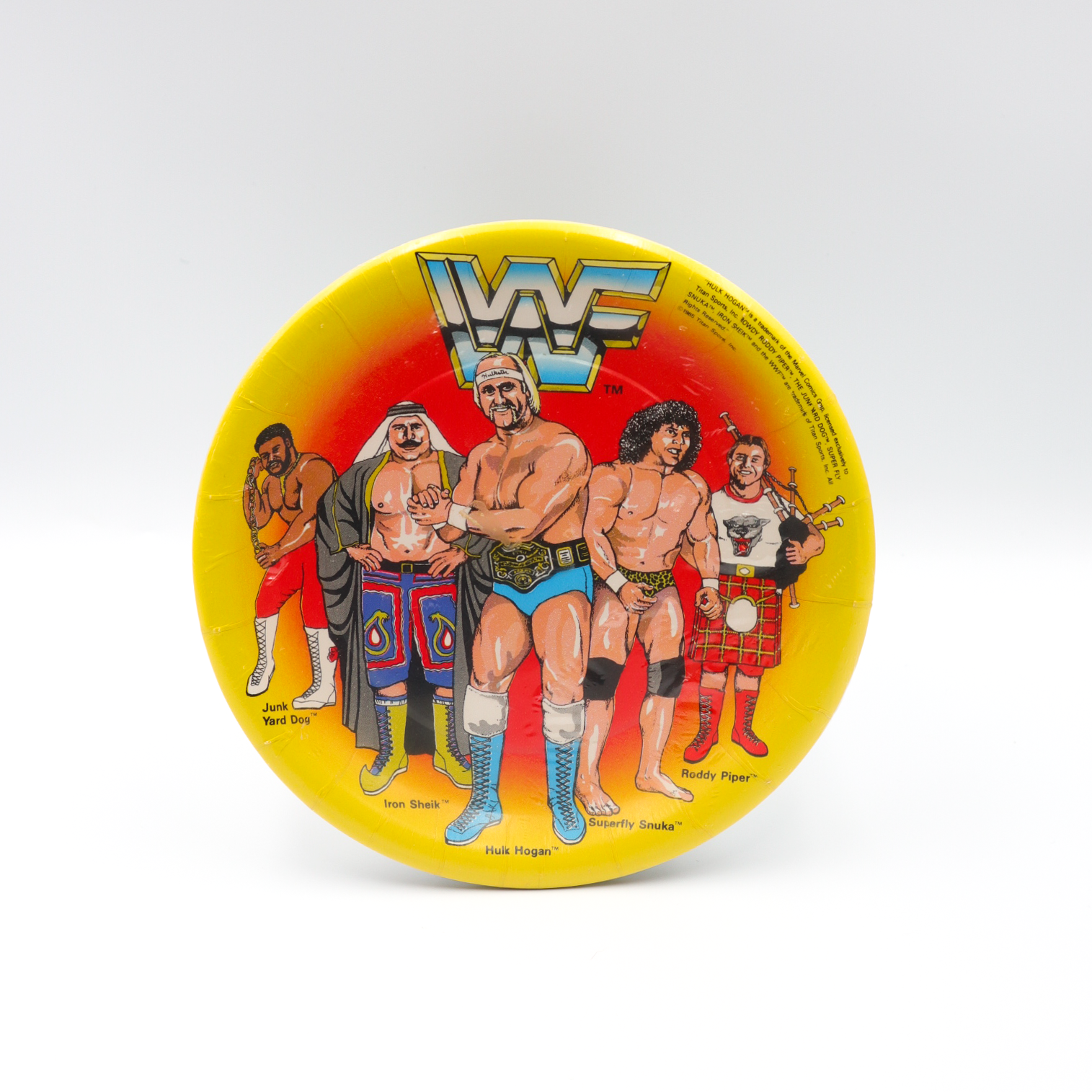 WWF Wrestling 1985 Plate image 0