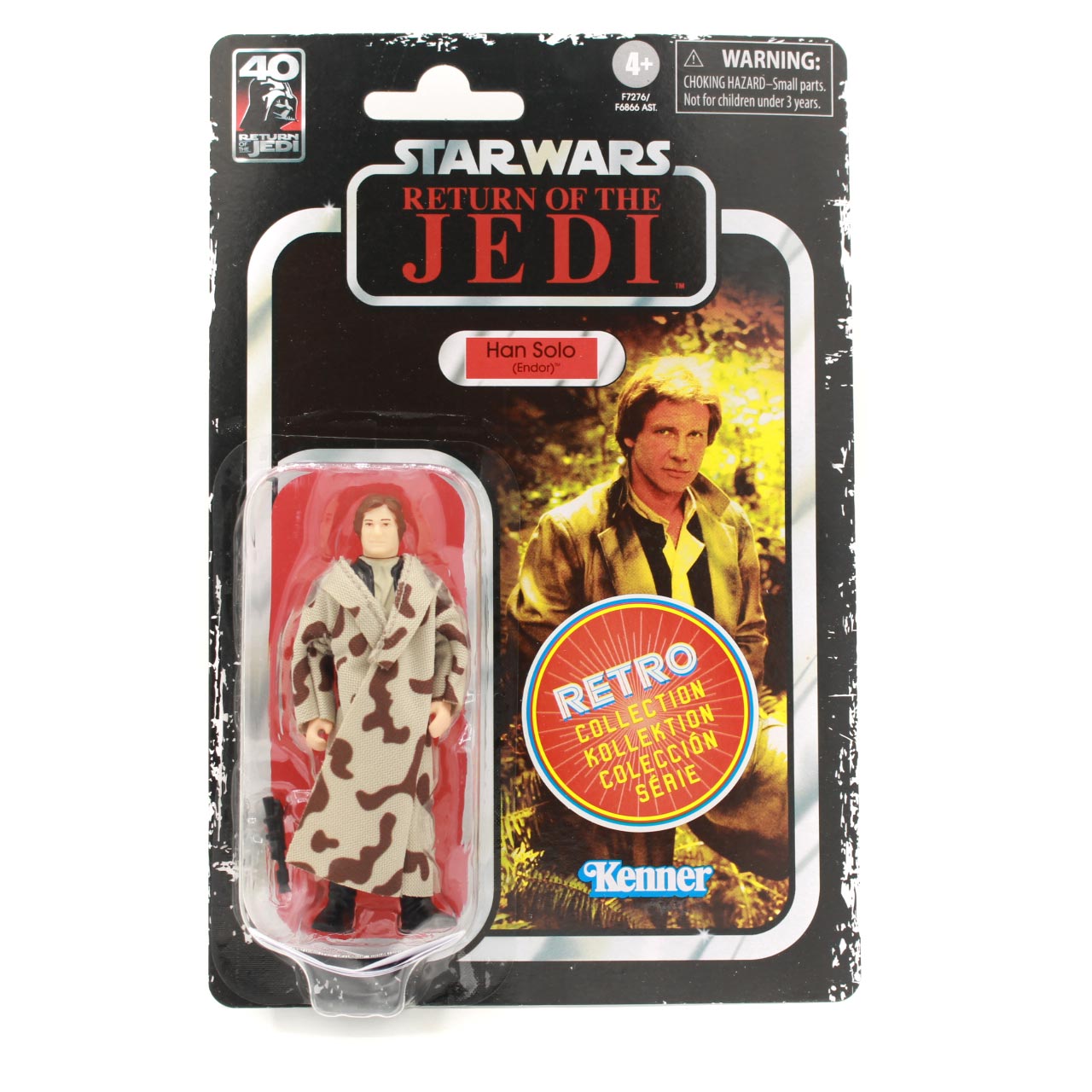 Star Wars Retro Collection Han Solo (Endor) Action Figure image 0