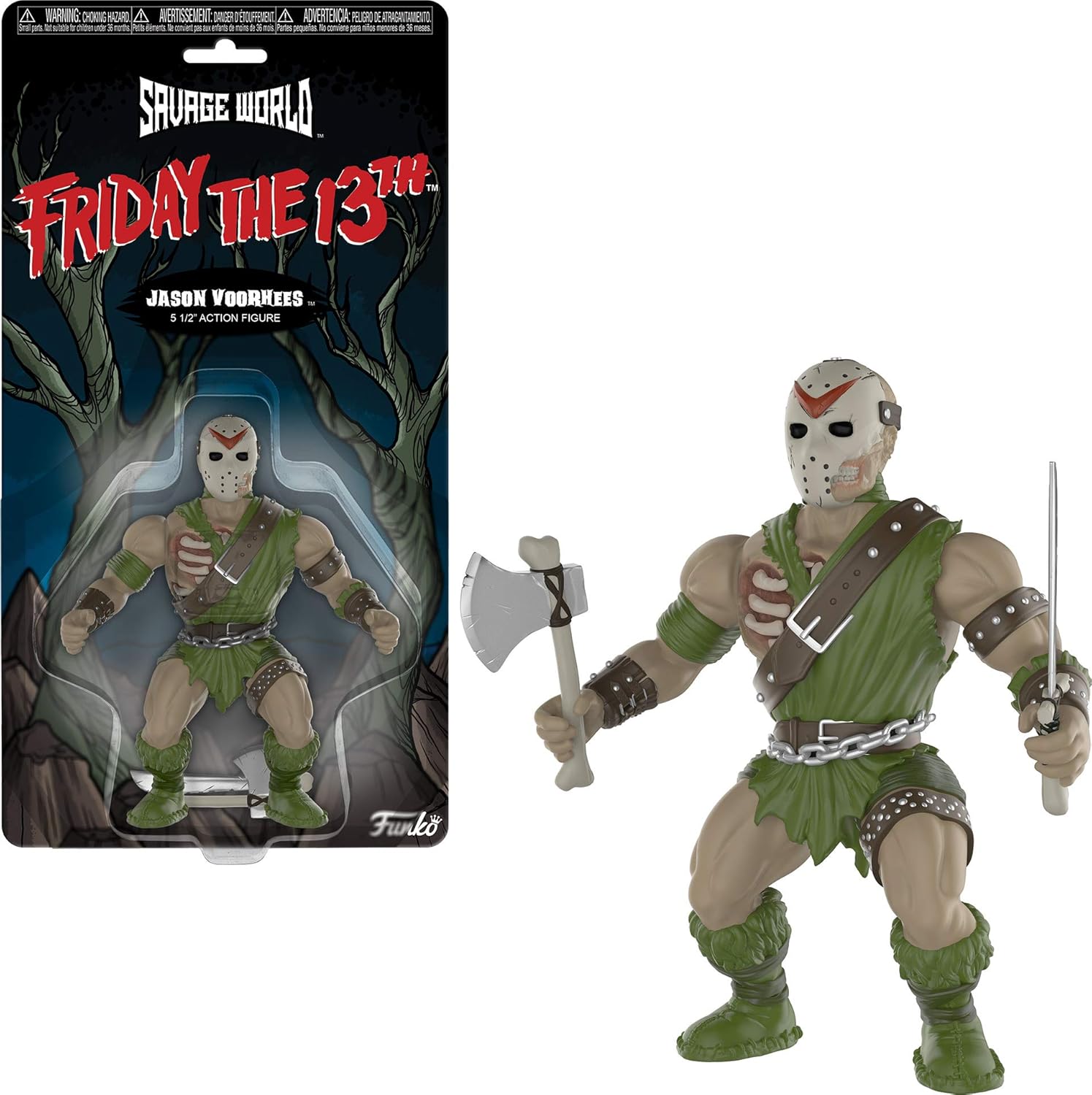 Funko Savage World: Friday The 13th Jason 5" Figure image 0