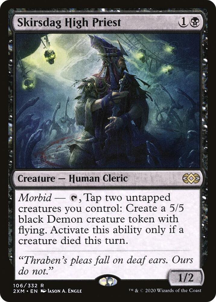 Skirsdag High Priest [Foil] #106 Magic Double Masters image 0
