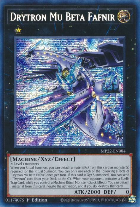 Drytron Mu Beta Fafnir [PSR] MP22-EN084 image 0