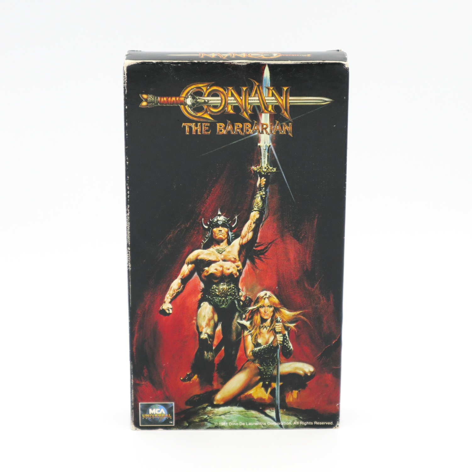Conan The Barbarian VHS (1982) image 0