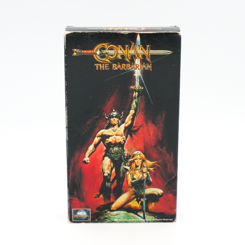 Conan The Barbarian VHS (1982) image 0