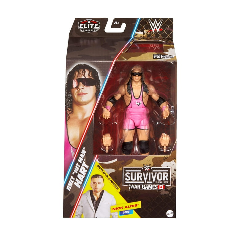 WWE Elite Collection - Bret "Hit Man" Hart Survivor Series 6" Action Figure
