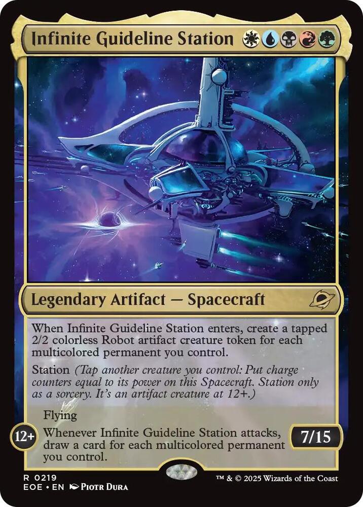 Infinite Guideline Station #219 Magic Edge of Eternities image 0