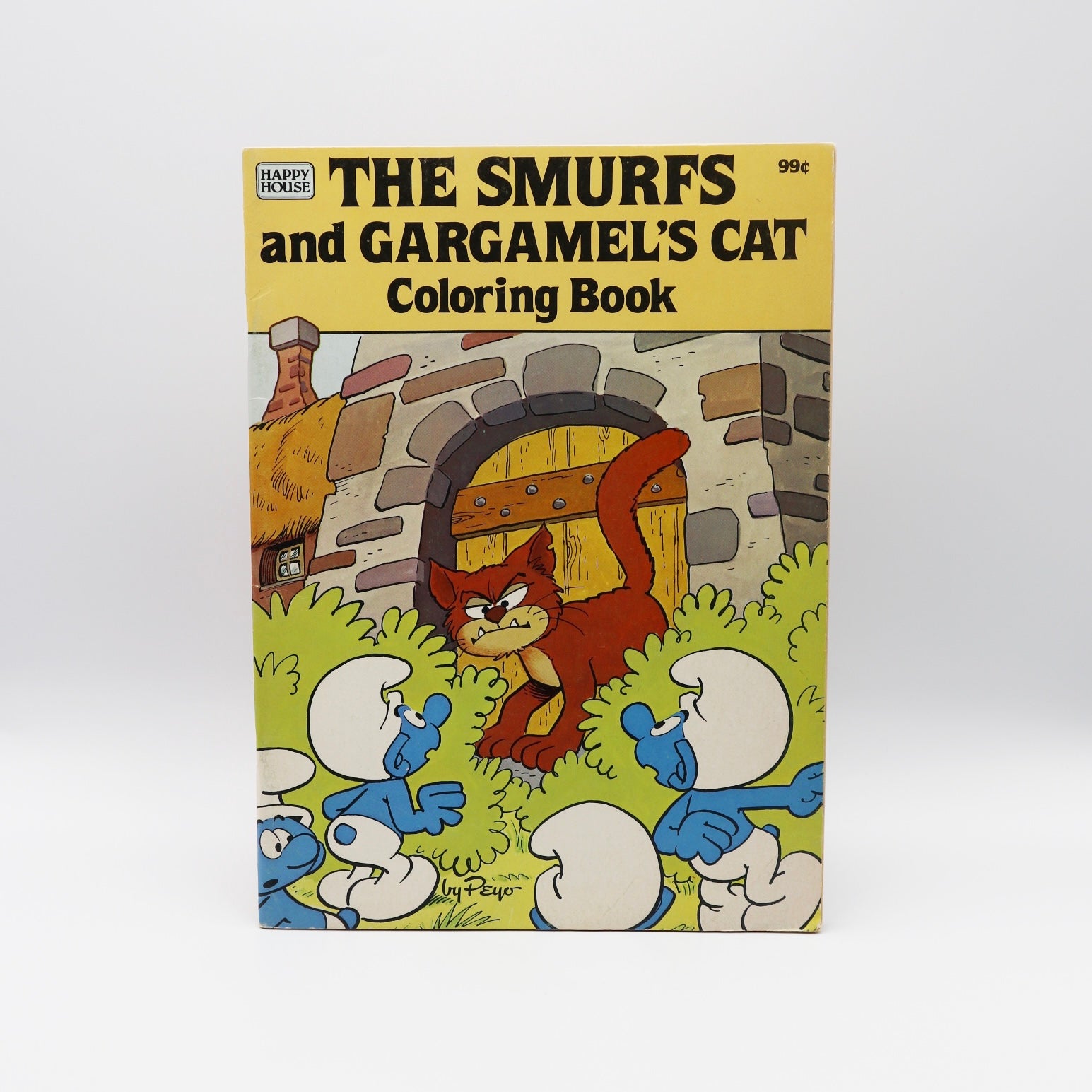 The Smurf's And Gargamel's Cat Coloring Book [Happy House] (1983) image 0