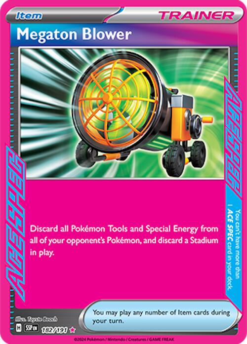 Megaton Blower #182 Pokemon Surging Sparks image 0