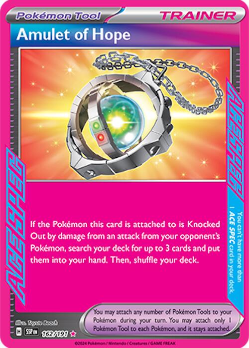 Amulet of Hope #162 Pokemon Surging Sparks image 0