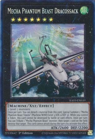 Mecha Phantom Beast Dracossack [PCR] RA03-EN039 image 0