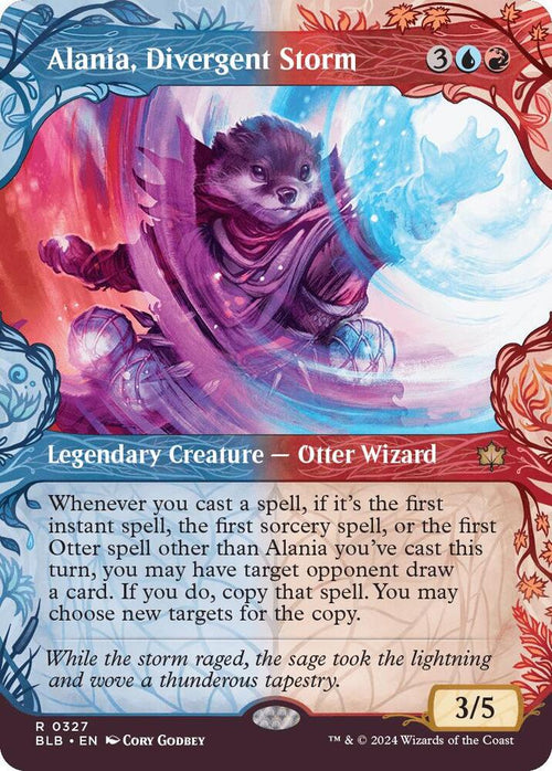 Alania, Divergent Storm [Showcase] #327 Magic Bloomburrow image 0
