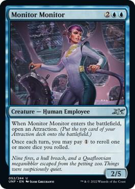 Monitor Monitor [Foil] #52 Magic Unfinity image 0