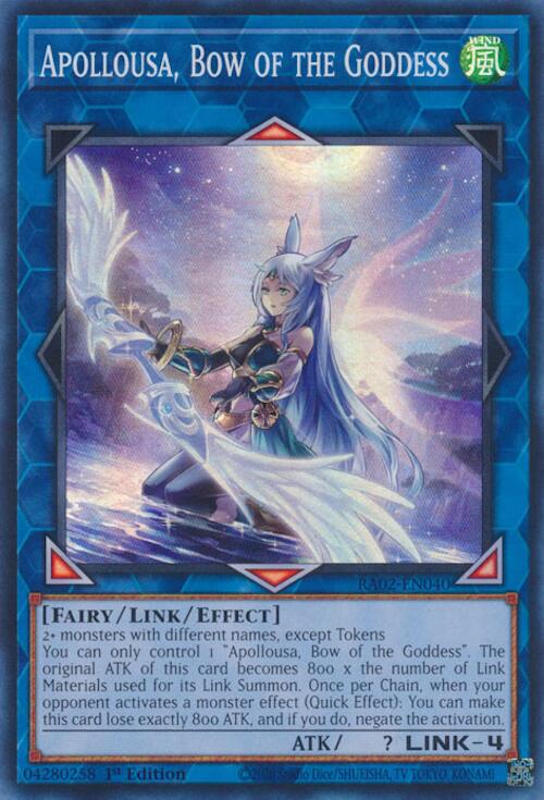 Apollousa, Bow Of The Goddess [Super Rare] RA02-EN040 image 0