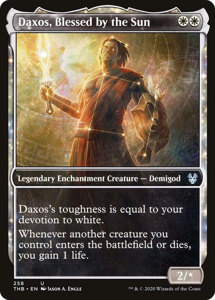 Daxos, Blessed by the Sun [Showcase Foil] #258 Magic THB image 0