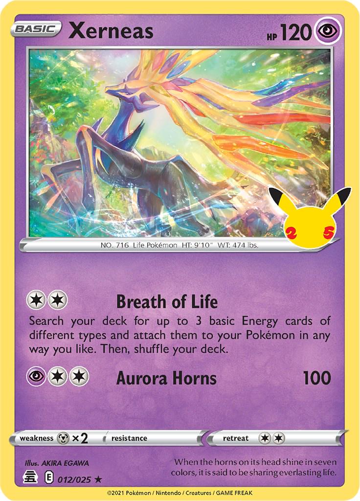 Xerneas #12 Pokemon Celebrations image 0